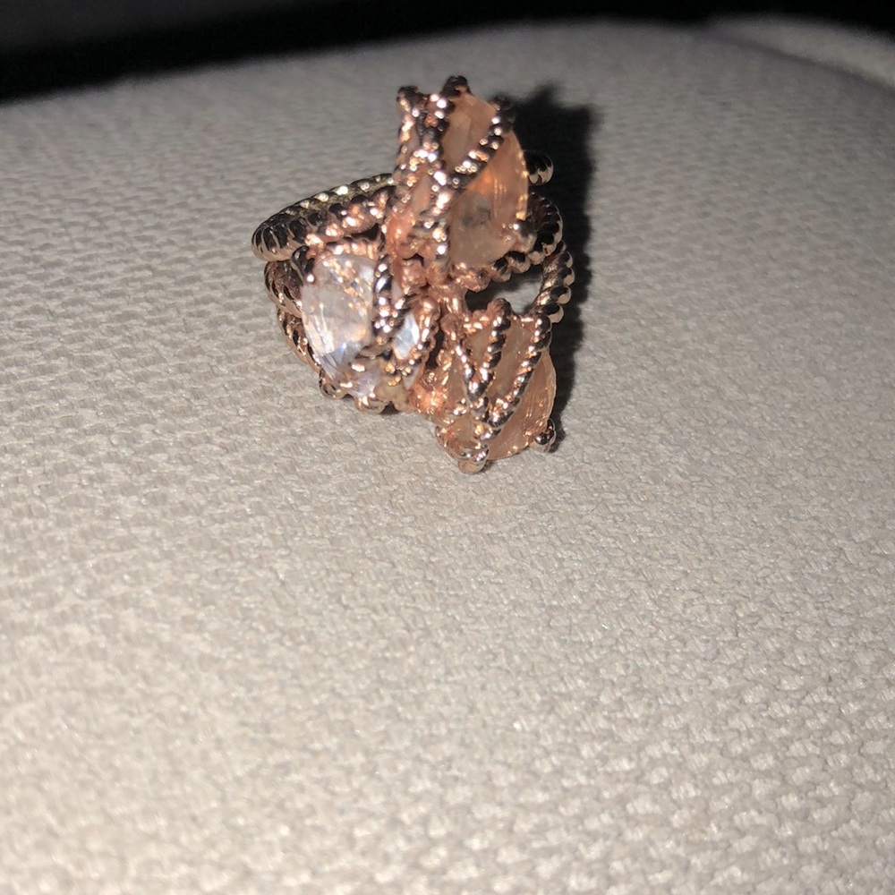 I have a few different color rings here.